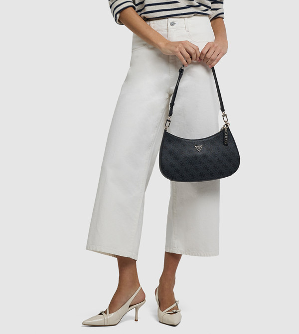 NOELLE II Monogram Patterned Shoulder Bag