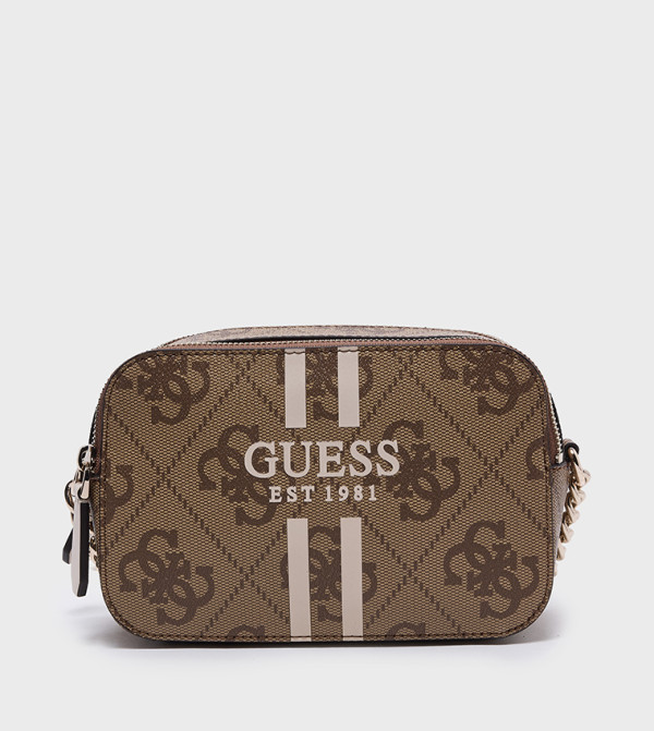 NOELLE II Logo Patterned Camera Bag