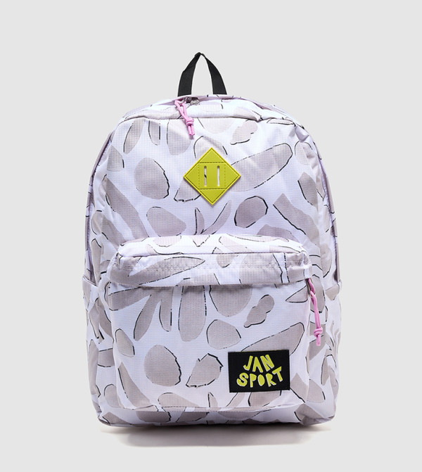 Printed Front Pocket Backpack