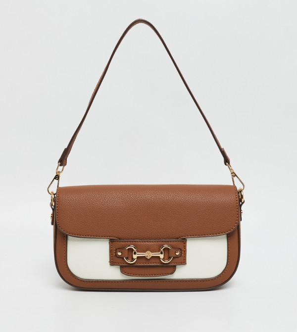 Color Block Shoulder Bag