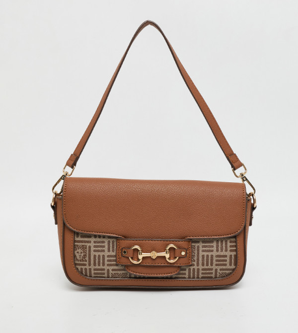Patterned Shoulder Bag