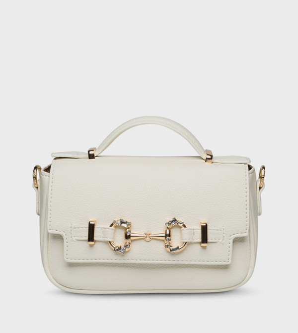 Accessory Detail Top Handle Bag