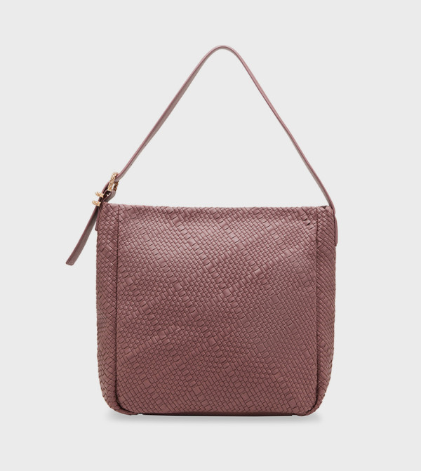 Textured Shoulder Bag