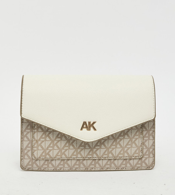 Logo Detail Flap Crossbody Bag