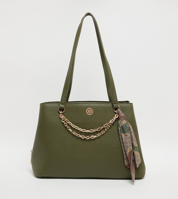 Textured Shoulder Bag