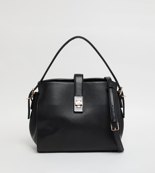 Twist Lock Shoulder Bag