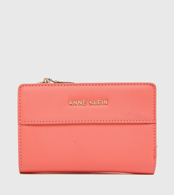 Textured Zippered Wallet