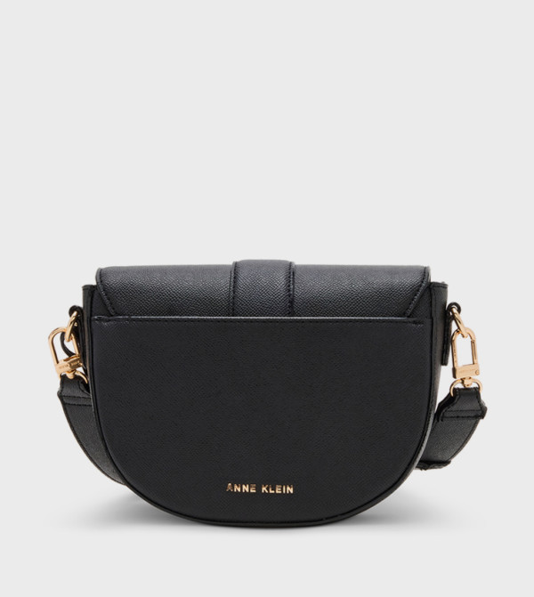 Textured Flap Crossbody Bag