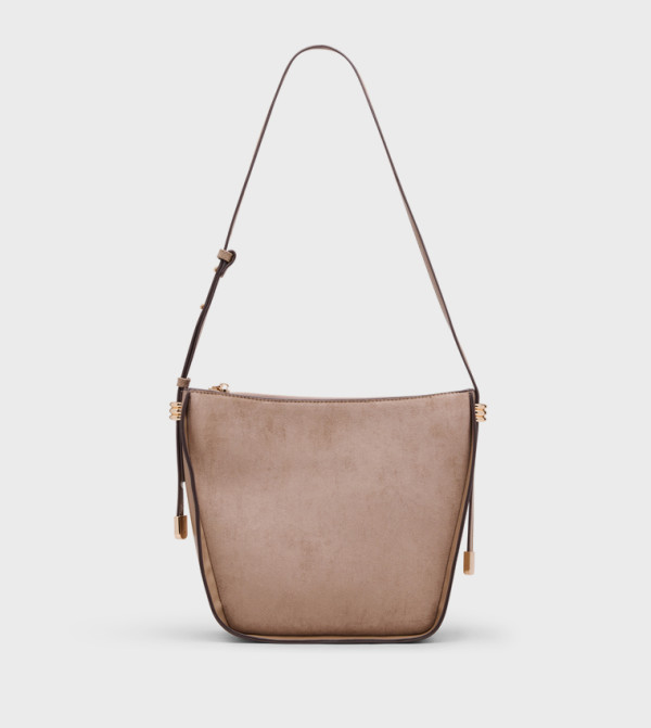 Textured Shoulder Bag