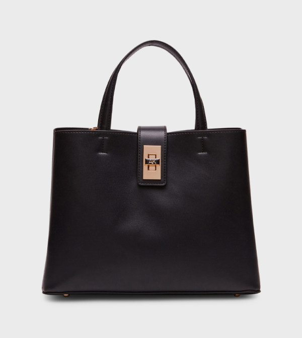 Textured Satchel Bag