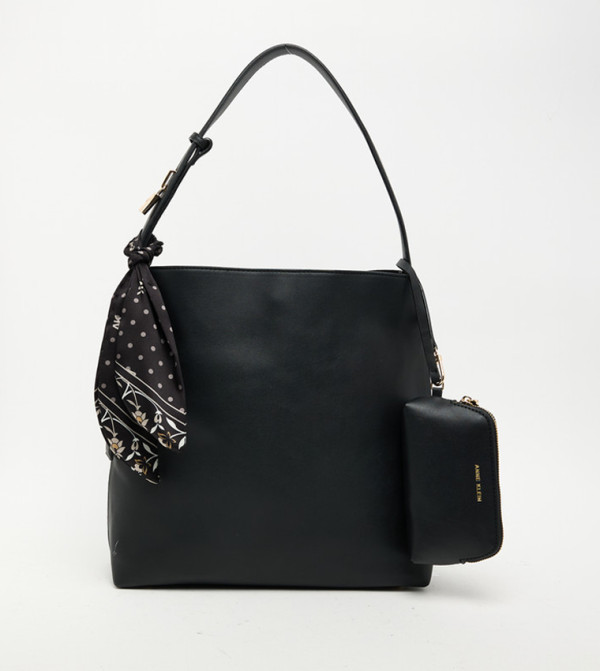 DECKLYN Scarf Detail Bucket Bag