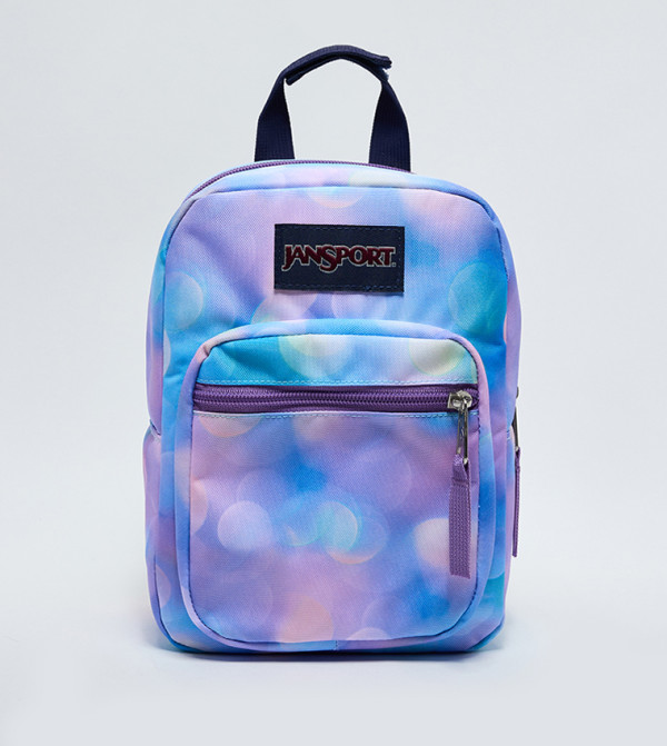 Printed Front Pocket Backpack