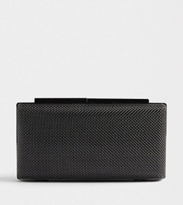 Textured Clutch Bag