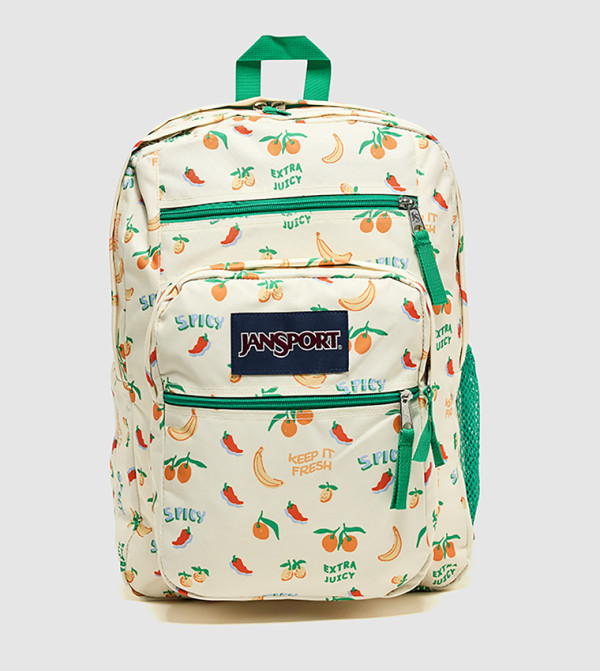 Printed Front Pocket Backpack