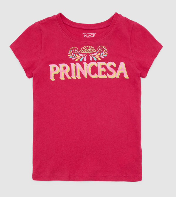 Princesa Graphic Printed Casual T-Shirt