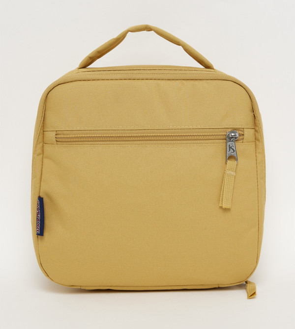 Solid Top-Handle Lunch Bag