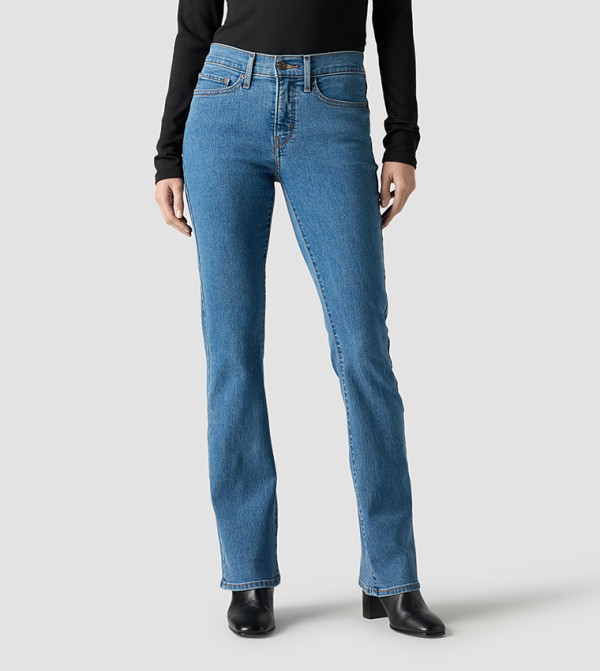 315 Washed Shaping Bootcut Jeans
