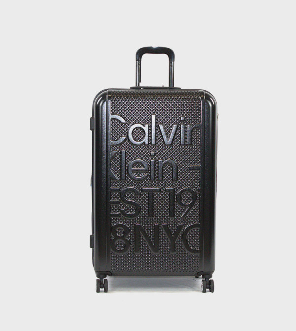 Est. In NYC Hard Shell Spinner Luggage Trolley Bag with TSA Lock - 28" (Large)