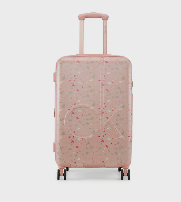 TERRAZZO ISLAND Medium Printed Hardshell Trolley Bag, 45cm
