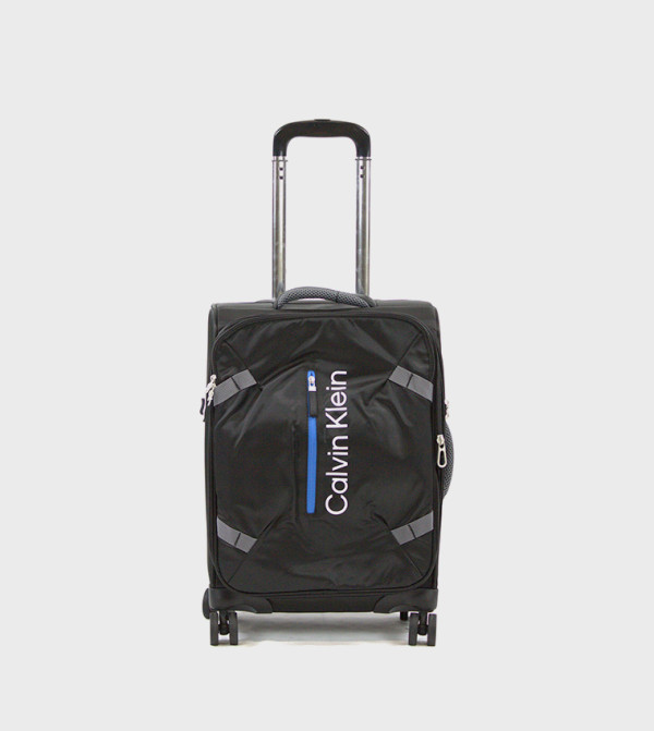 ROCK AWAY Soft Shell Spinner Luggage Trolley Cabin Bag with TSA Lock - 20"