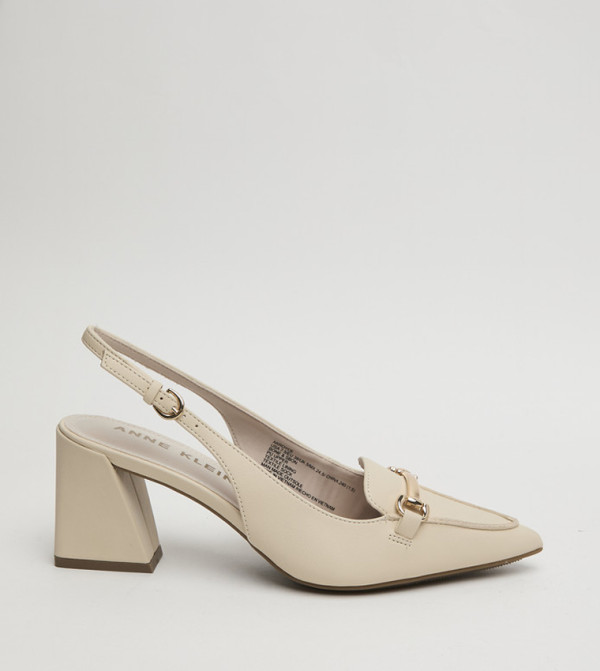ROYC Block Heel Slingback Pumps