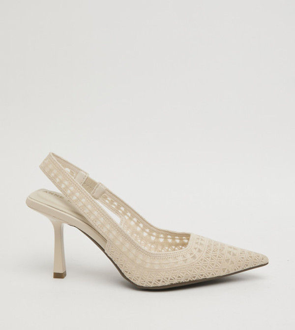 ISMERALDA Pointed Toe Slingback Pumps