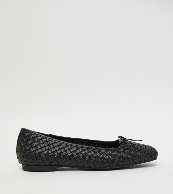 AZURA Braided Round Toe Ballerinas