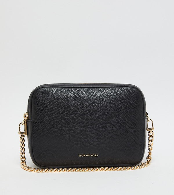 Monogram Patterned Flap Shoulder Bag