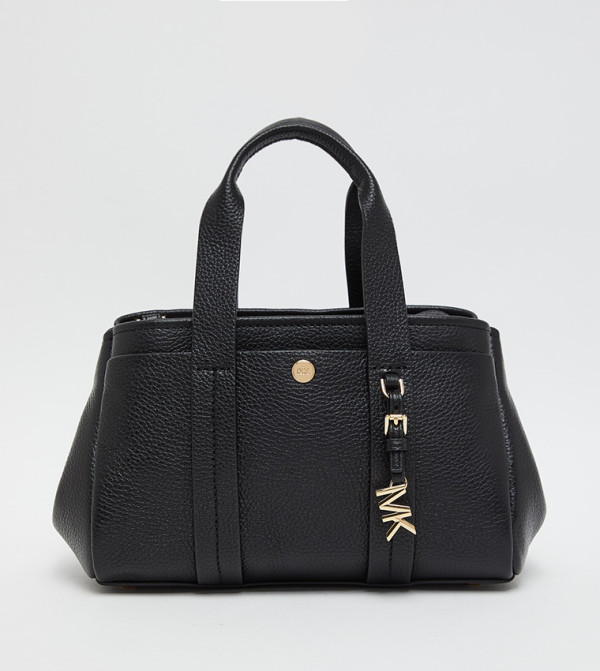 Textured Satchel Bag