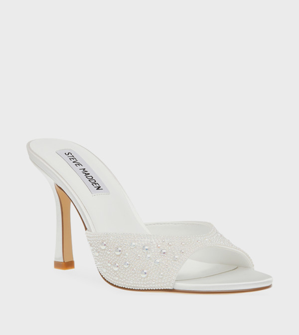 EMBERLY Embellished Heel Sandals