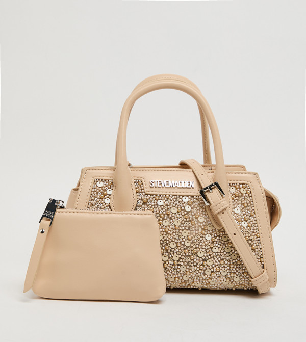 BINLOVE Embellished Satchel Bag