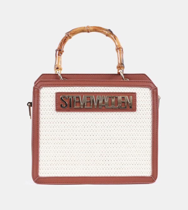 BFLORENS Logo Detail Top Handle Bag