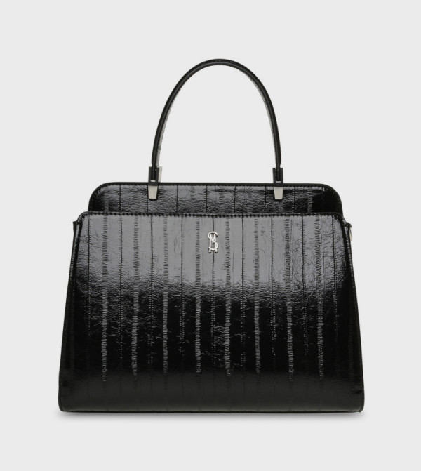 BCINNA Textured Top Handle Bag