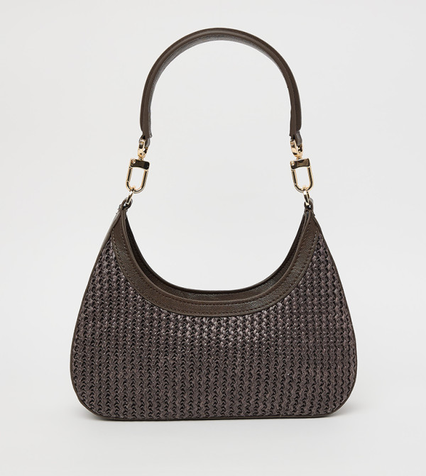 SOLEN-R Braided Shoulder Bag