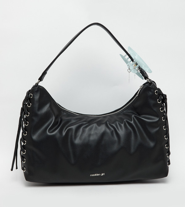 Logo Detail Tie-Detail Shoulder Bag 