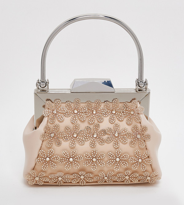 BSEHARA Embellished Top Handle Bag