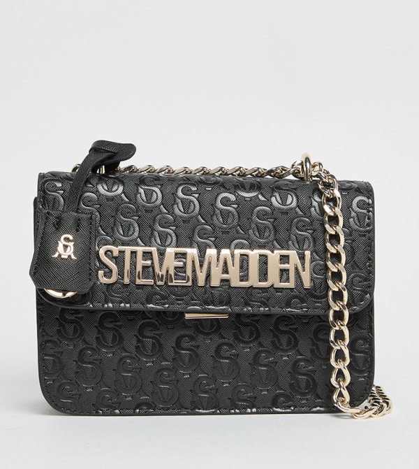 BCOAL-E Logo Detail Flap Crossbody Bag