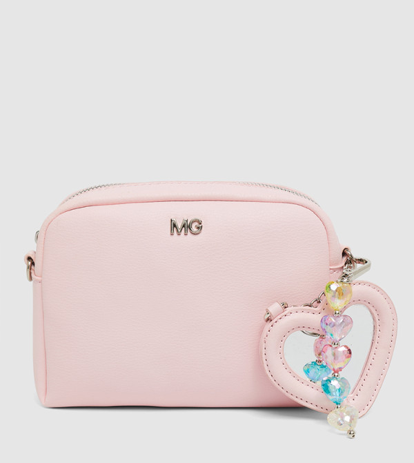 شنطة كروس بادي بسحاب مع تعليقة