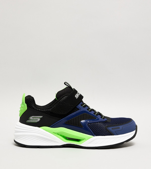TECHNO-DRIFT Color Block Velcro Sneakers