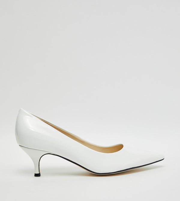 Solid Pointed Toe Pumps