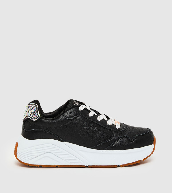 UNO LITE HI Embellished Low Top Sneakers