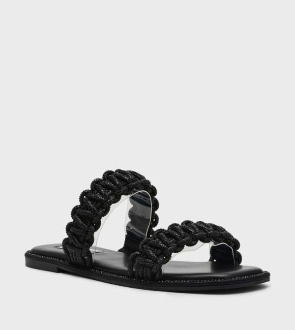 NYSSA Open Toe Flat Sandals