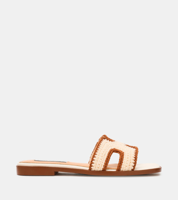 HADYN-CNW Open Toe Flat Sandals