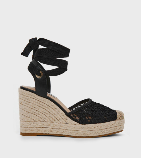 OSBORN Ankle Strap Espadrille Pumps