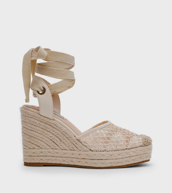 OSBORN Ankle Strap Espadrille Pumps