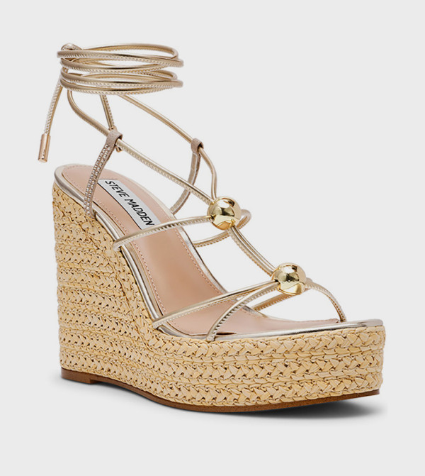 TULYM-R Strappy Espadrille Wedges