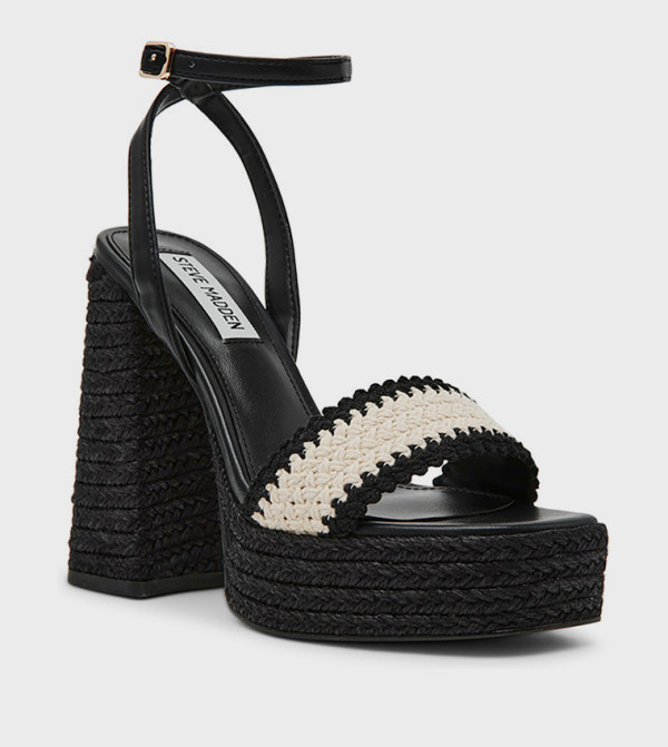 صندل كعب فلورينسيا بلاتفورم كروشيه