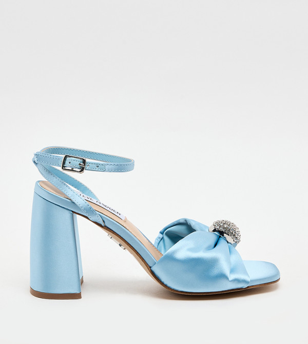 MELADI Ankle Strap Heeled Sandals