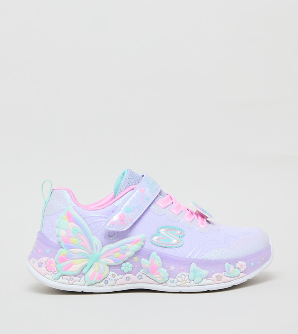BUTTERFLY BLISS Velcro Closure Sneakers