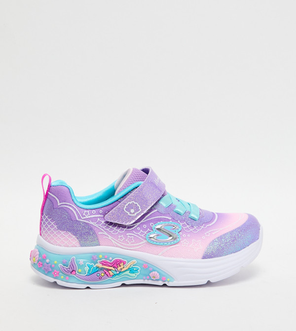 MY DREAMERS Lil Mermaid Velcro Sneakers